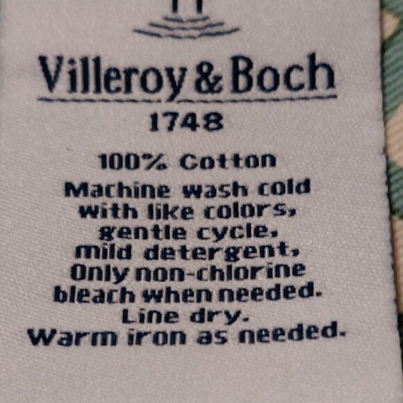 Set of 4 Villeroy $ Boch French Garden Placemats with Matching Napkins - Picture 2 of 5